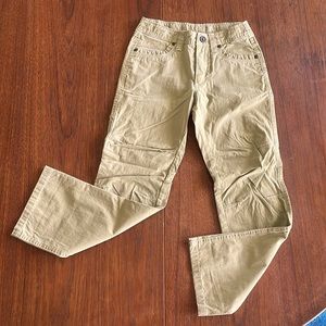 Kuhl khaki pants Size 7-8